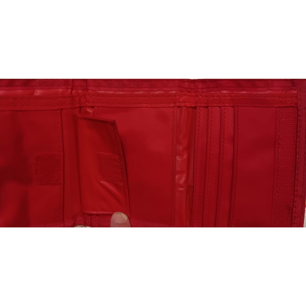 Disney Mickey Mouse Vintage Wallet Made in Tawain 100% Nylon Fold Hook Loop